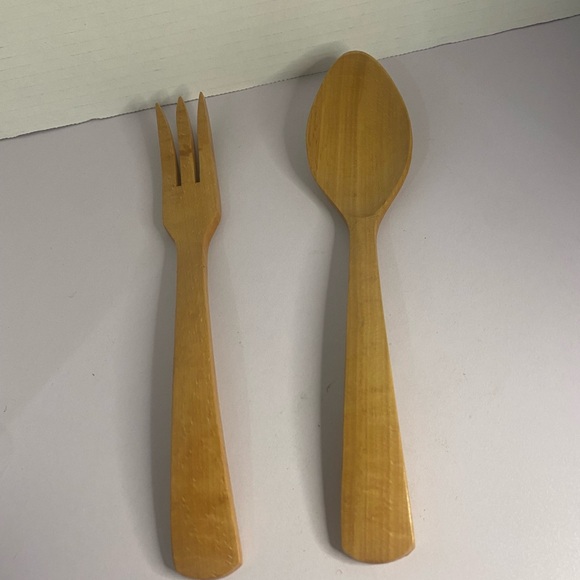 Other - Wooden fork and spoon